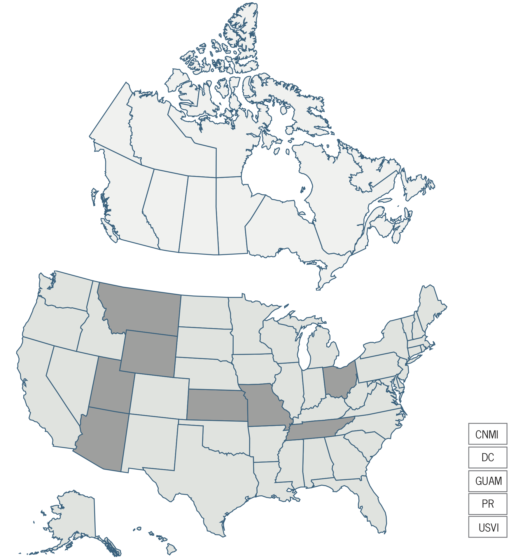 License Type 5 License Type | Behavior Analyst map